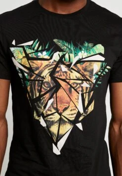 Pier One T-Shirts Med Print - Black -Pier One 19ec1b0747684351bf4c02bb5a2f7244