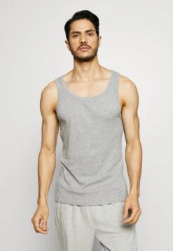 Pier One 3 Pack - Undertrøye - Black/Grey/White -Pier One 23af6578847c4577a4b60ba80bb5579f