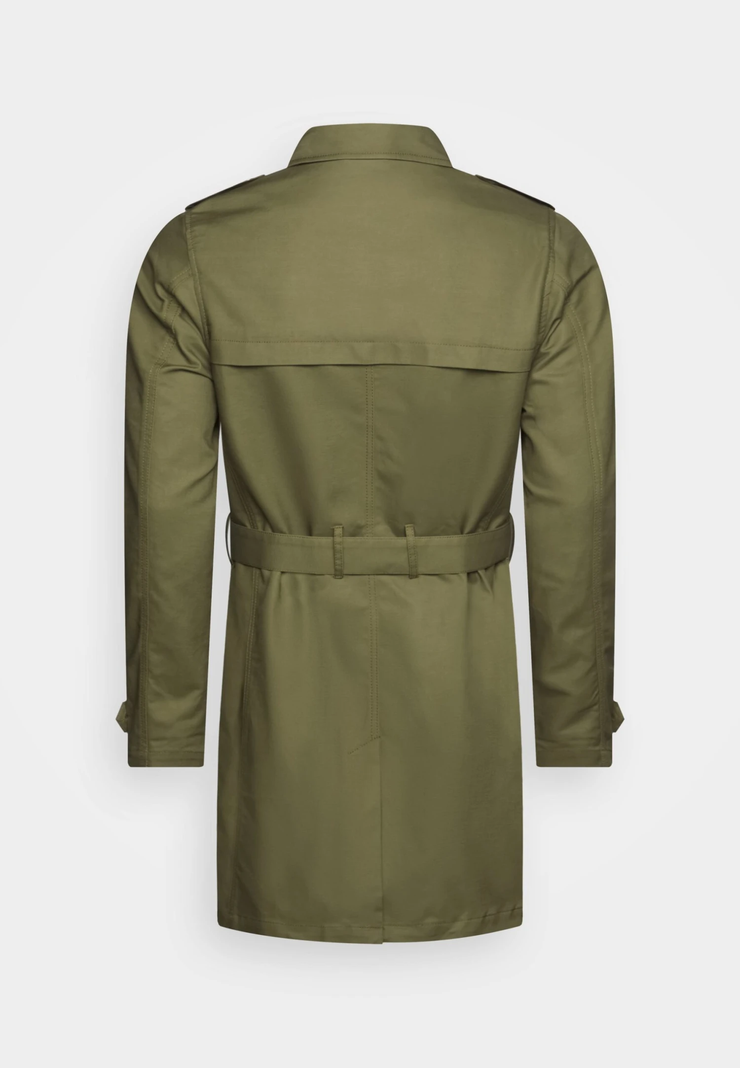 Pier One Trenchcoat - Olive 4 Pier One Trenchcoat - Olive - Bilde 2