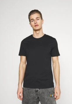 Pier One 5 Pack - T-Shirts - Brown/White/Black -Pier One 29ab074609fb45b889f176cee10cdc10