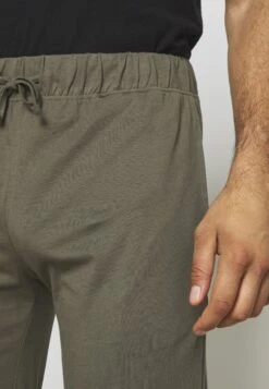 Pier One 2 Pack - Pyjamasbukse - Black/Khaki -Pier One 2d7e8aabb1c34004a160f9bd3c559011