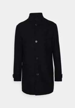 Pier One Klassisk Kåpe / Frakk - Black -Pier One 35504cbc3c8042b0a81c2523c4504490