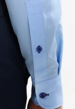 Pier One Skjorte - Light Blue/Blue -Pier One 377036c5ce6642a5a49d3b3d282c9852