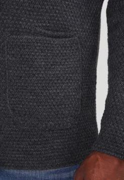 Pier One Cardigan - Mottled Dark Grey -Pier One 3bcd4c0a33ec403e85c34736980f7690