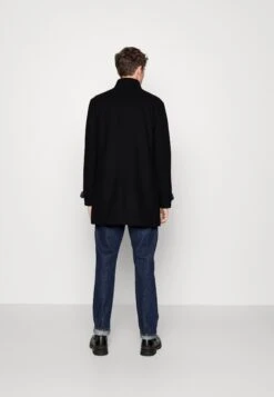 Pier One Klassisk Kåpe / Frakk - Black -Pier One 48d53ab97f384923b8fd1847679c5ce9