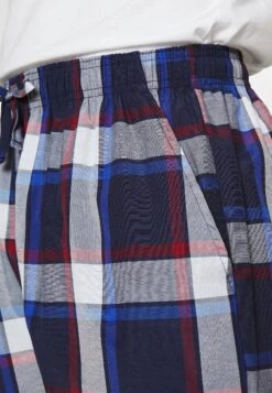 Pier One 2 Pack - Pyjamasbukse - 503 - Dark Blue_302 - Red -Pier One 546da8875dc74061b47afe0d749ab0be