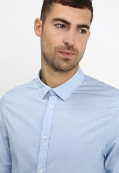 Pier One 2 Pack - Finskjorte - Light Blue/Dark Blue -Pier One 5ecc9a8b654d4ad789195b86f92aa59f