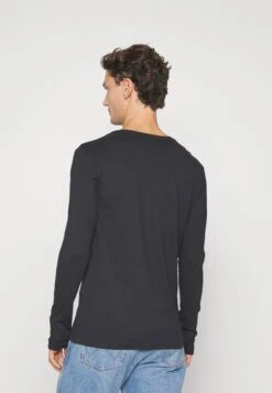 Pier One 2 Pack - Topper Langermet - Bordeaux/Dark Blue -Pier One 7a9564a8918b4b22b8f5f97c8e02eedf