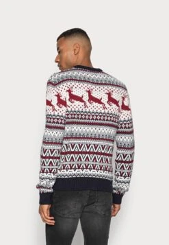 Pier One Strikkegenser - Dark Blue -Pier One 8ea5a7e4e3dc4bf19e5f94b30e2c19f7