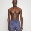 Pier One Badeshorts - Dark Blue/Multi-Coloured -Pier One 9bdb19f682a24230bc409f468a0b989e
