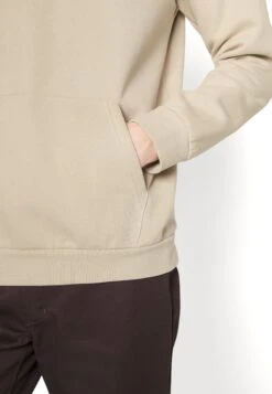 Pier One 2 Pack - Hoodie - Black/ Beige -Pier One a28391207abe40648ae2dc099da33ec0