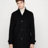 Pier One Klassisk Kåpe / Frakk - Black -Pier One ac9392cbdf4e41f6accfcfe3b3c9ddaf