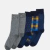 Pier One 5 Pack - Sokker - Yellow/Dark Blue/Grey -Pier One b007253874864f13810eb266ab954999