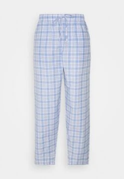 Pier One Pyjamasbukse - Light Blue/White