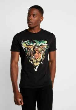 Pier One T-Shirts Med Print - Black