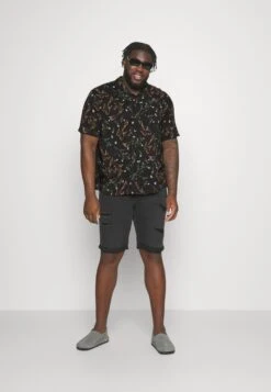 Pier One Asian Print Resort - Skjorte -Black -Pier One c98ccc06d19045118dc922111d209fb8