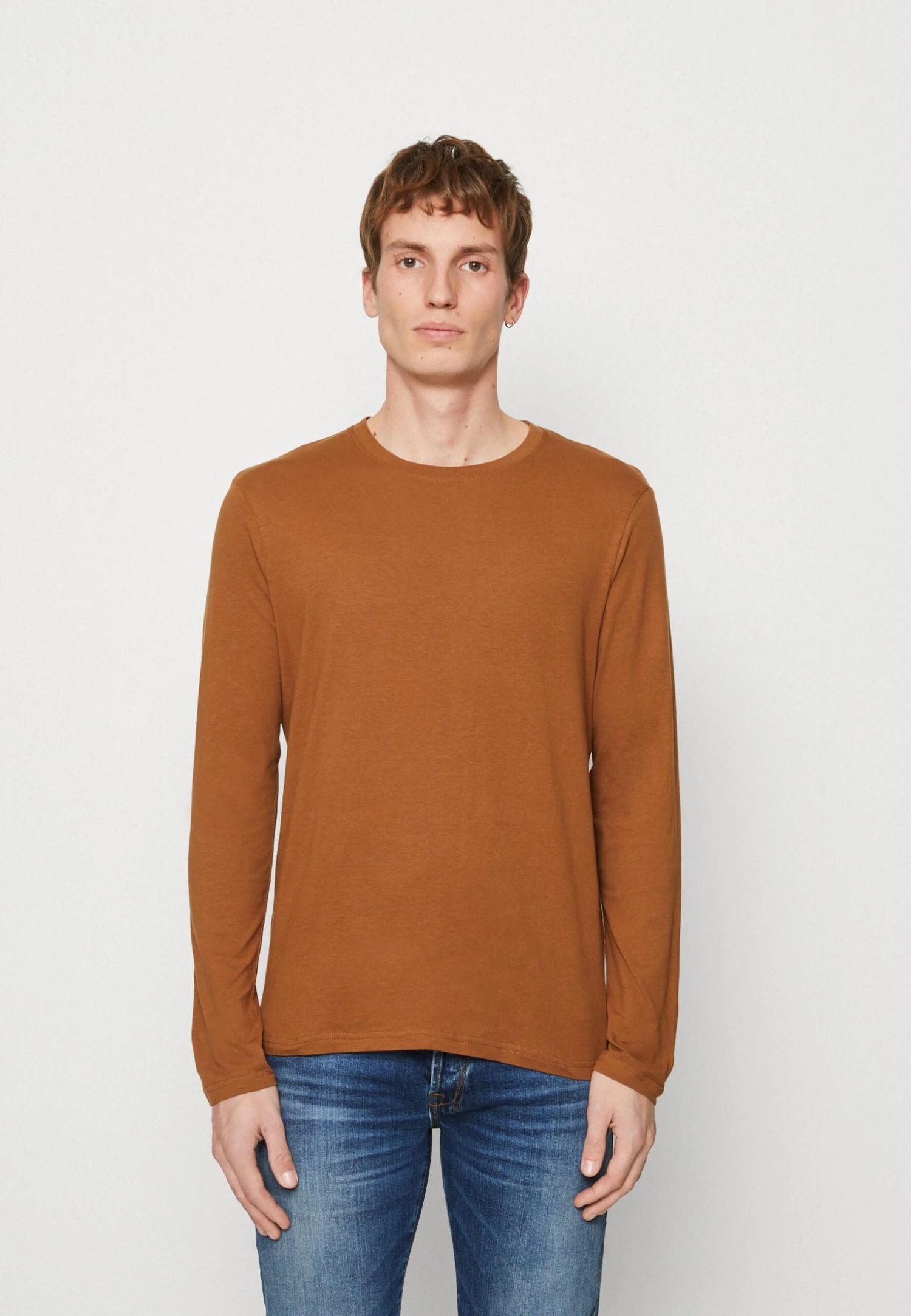 Pier One 5 Pack - Topper Langermet - Blue/Off-White/Light Brown 4 Pier One 5 Pack - Topper Langermet - Blue/Off-White/Light Brown - Bilde 2