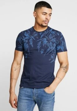 Pier One T-Shirts Med Print - Blue