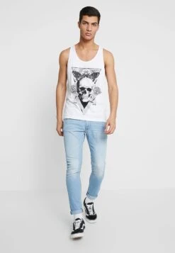 Pier One Skinny Fit - Jeans Skinny Fit - Bleached Denim 9 Pier One Skinny Fit - Jeans Skinny Fit - Bleached Denim -Pier One dccf3ea1ffc04b5da53ab80be41ae855