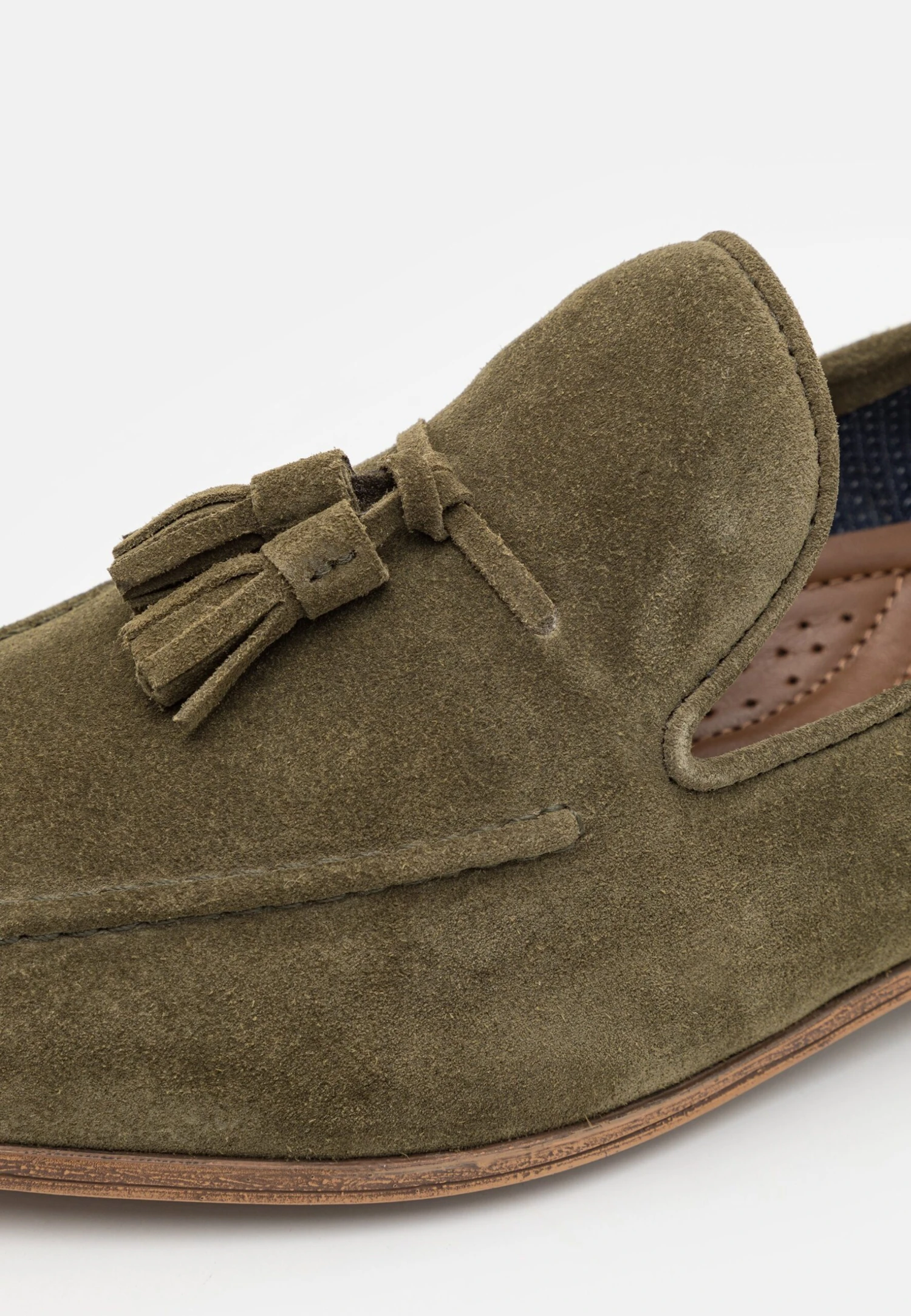 Pier One Leather - Slippers - Green 8 Pier One Leather - Slippers - Green - Bilde 6