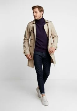 Pier One Strikkegenser - Dark Purple -Pier One e1f8ba1e6ee84f93a607e8c3cc30bf0a