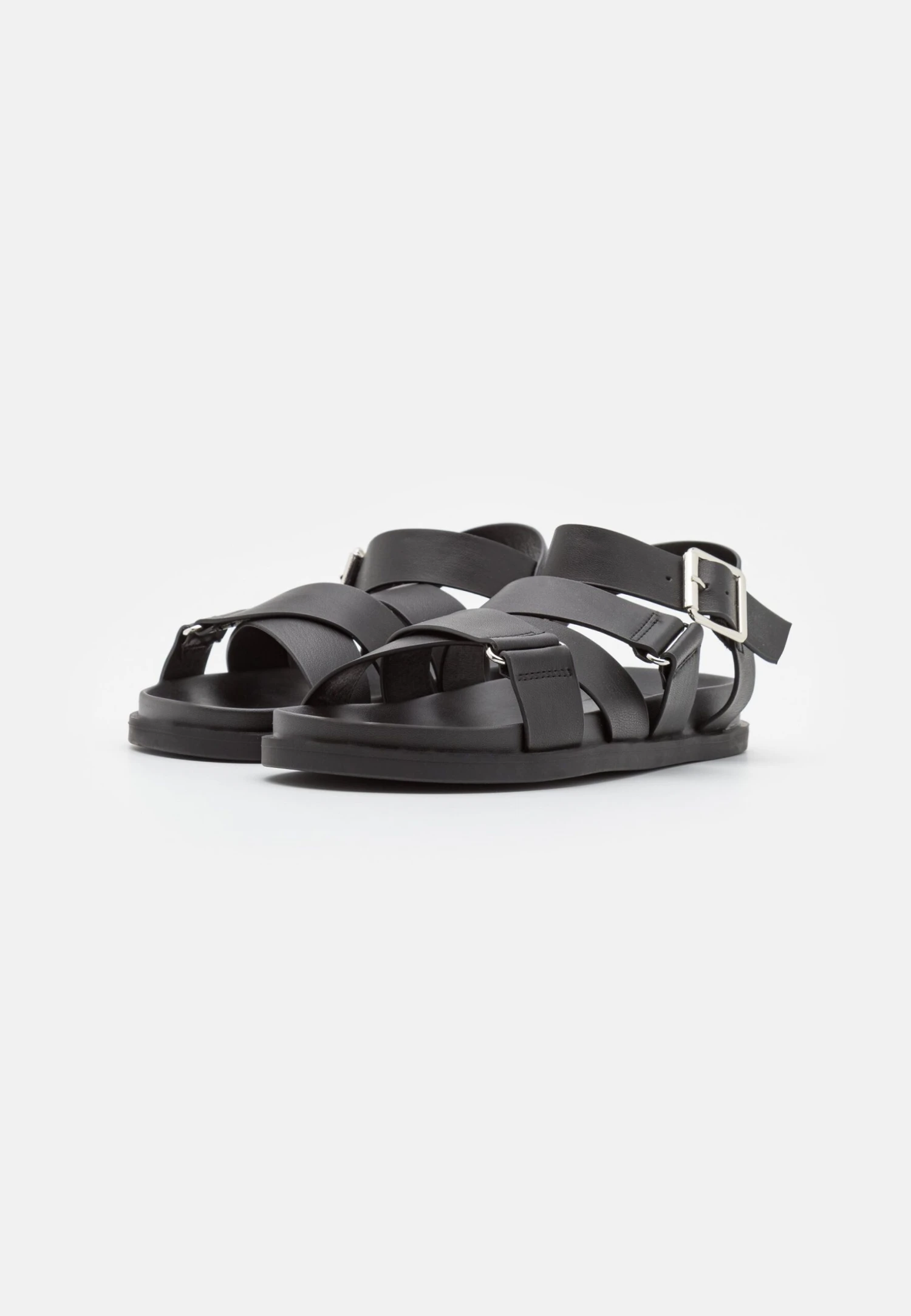 Pier One Unisex - Sandaler - Black 4 Pier One Unisex - Sandaler - Black - Bilde 2