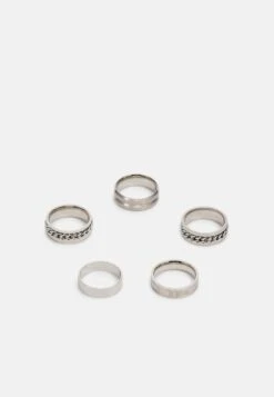 Pier One 5 Pack - Ring - Silver-Coloured