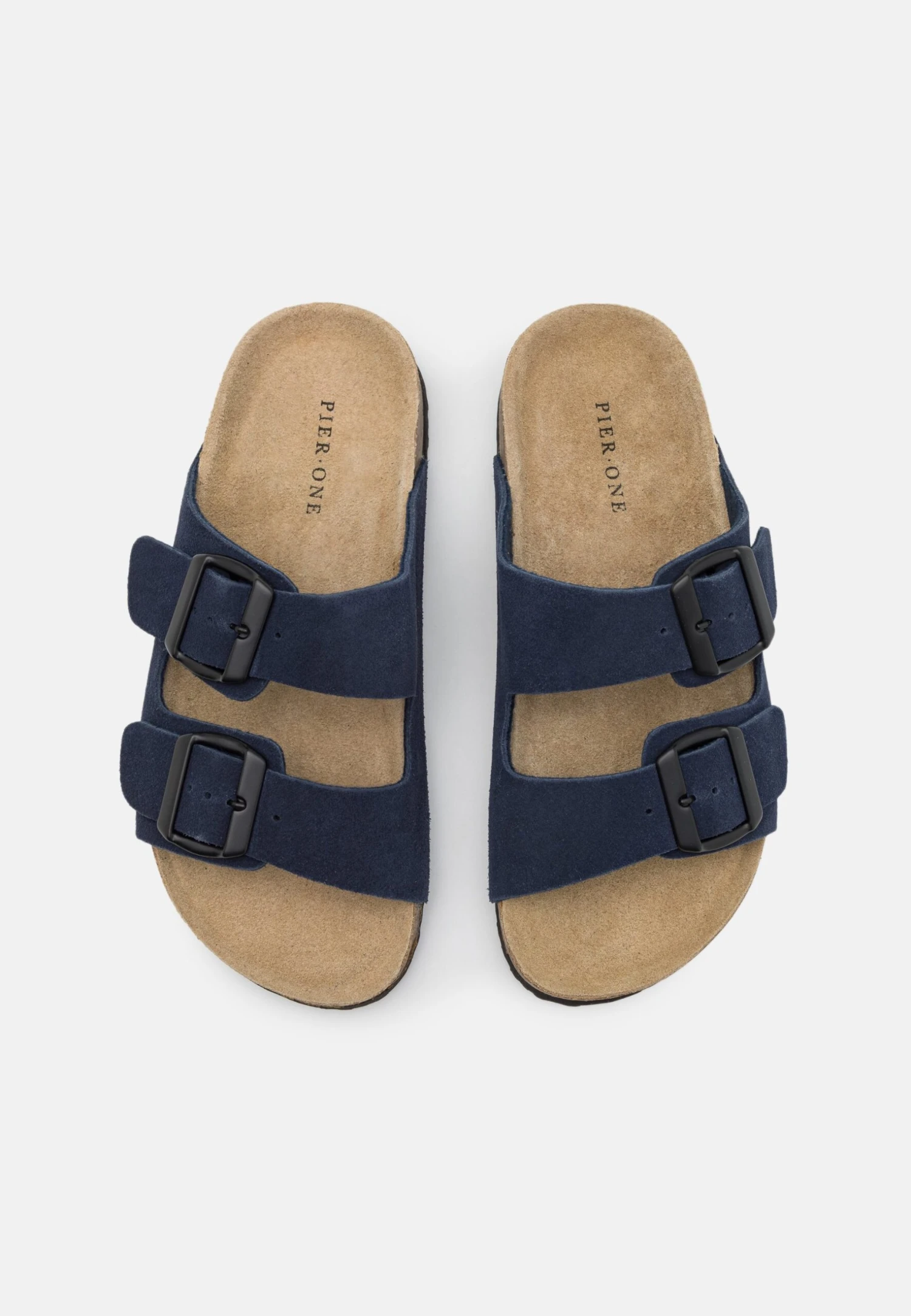 Pier One Leather Unisex - Tøfler - Dark Blue 6 Pier One Leather Unisex - Tøfler - Dark Blue - Bilde 4