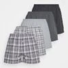 Pier One 5 Pack - Boxershorts - Black/Grey/White -Pier One fecc50ee078b472b9c6298f11e57aac3